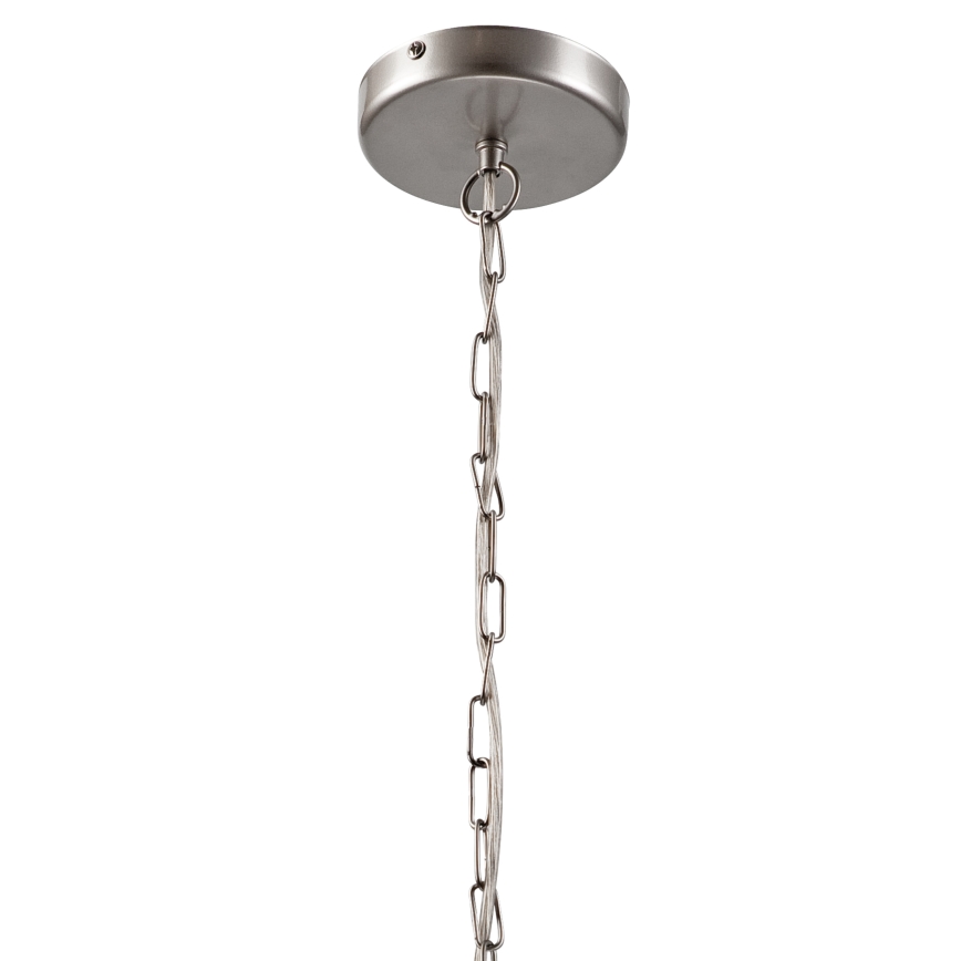 Hängeleuchter an Kette GINA 5xE27/60W/230V matt Chrom