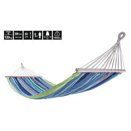 Hängematte 200 x 80 cm blau