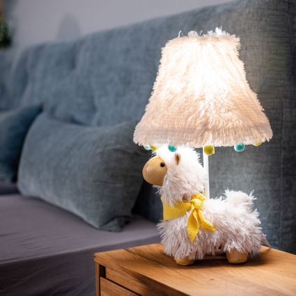 Happy Lamps - LED-Tischleuchte für Kinder ALMA LED/5,4W/230V Lama