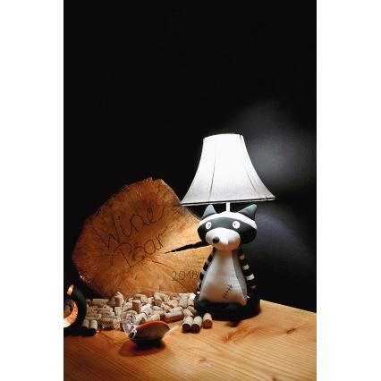 Happy Lamps - LED-Tischleuchte für Kinder BEN LED/5,4W/230V Waschbär
