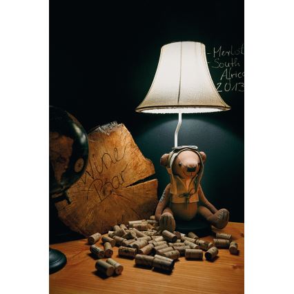 Happy Lamps - LED-Tischleuchte für Kinder CHARLES LED/5,4W/230V Bär