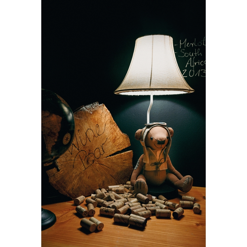 Happy Lamps - LED-Tischleuchte für Kinder CHARLES LED/5,4W/230V Bär