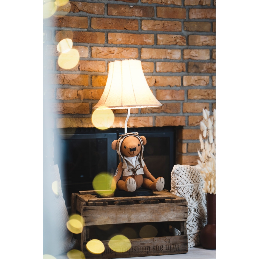 Happy Lamps - LED-Tischleuchte für Kinder CHARLES LED/5,4W/230V Bär