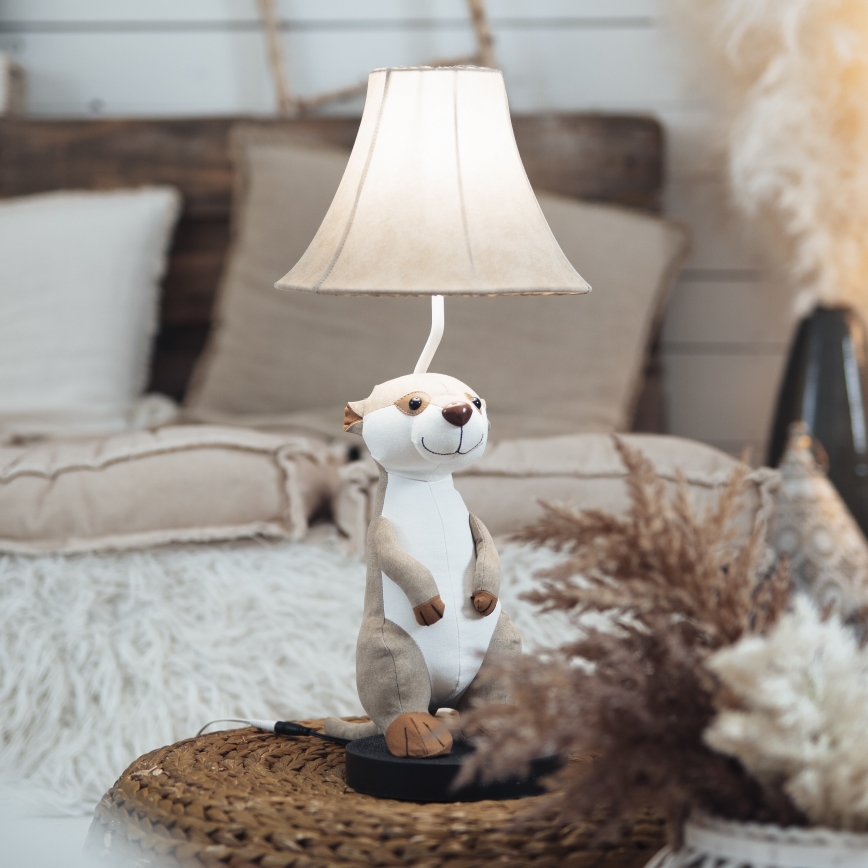 Happy Lamps - LED-Tischleuchte für Kinder EDDIE LED/5,4W/230V Erdmännchen