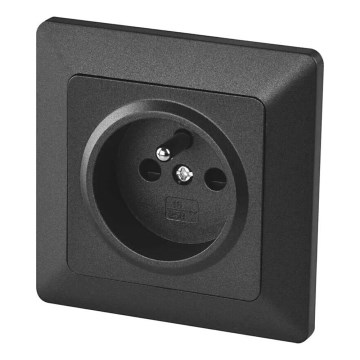 Haushaltssteckdose 250V/16A anthrazit