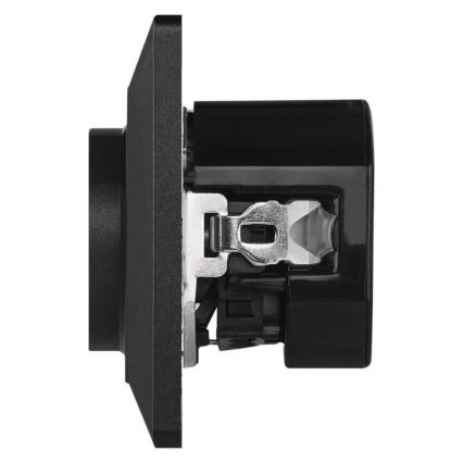 Haushaltssteckdose mit USB 250V/16A anthrazit