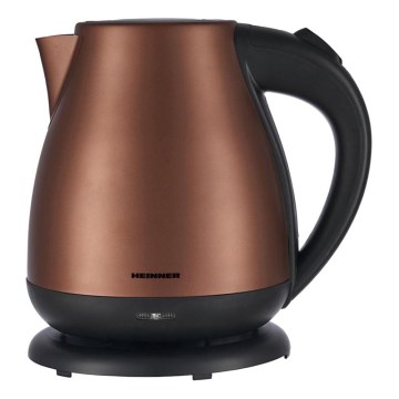 Heinner HEK-17IXC - Elektrischer Wasserkocher 1,7 l, 2200 W / 230 V, kupferfarben