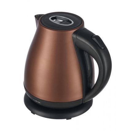 Heinner HEK-17IXC - Elektrischer Wasserkocher 1,7 l, 2200 W / 230 V, kupferfarben