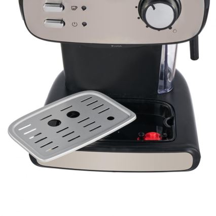 Heinner HEM-1100BKX - Hebel-Espressomaschine 850W/230V schwarz/mattchrom