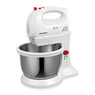 Heinner HMBR-300W - Handmixer mit drehbarer Schüssel 300W/230V weiß
