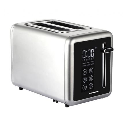 Heinner HTP-DD900BKSS - Digitaler Toaster 900W/230V, Edelstahl