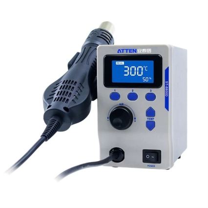 Heißluft-Lötstation mit LCD-Anzeige 800 W/230 V