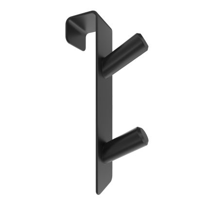 Heizkörperhaken INOX Edelstahl/schwarz