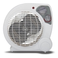 Heizlüfter ZEFIR 1000/2000W/230V weiß