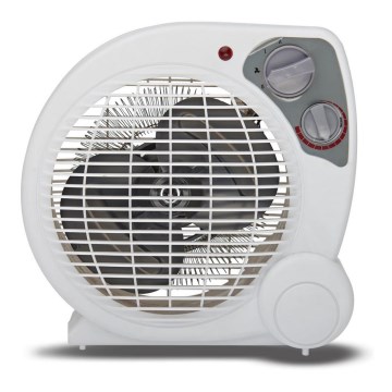 Heizlüfter ZEFIR 1000/2000W/230V weiß