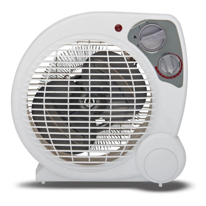 Heizlüfter ZEFIR 1000/2000W/230V weiß
