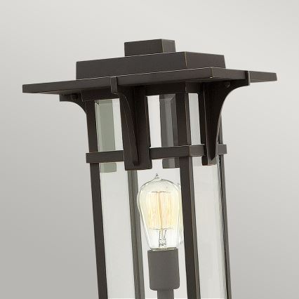 Hinkley - Außenlampe MANHATTAN 1xE27/100W/230V IP44 schwarz