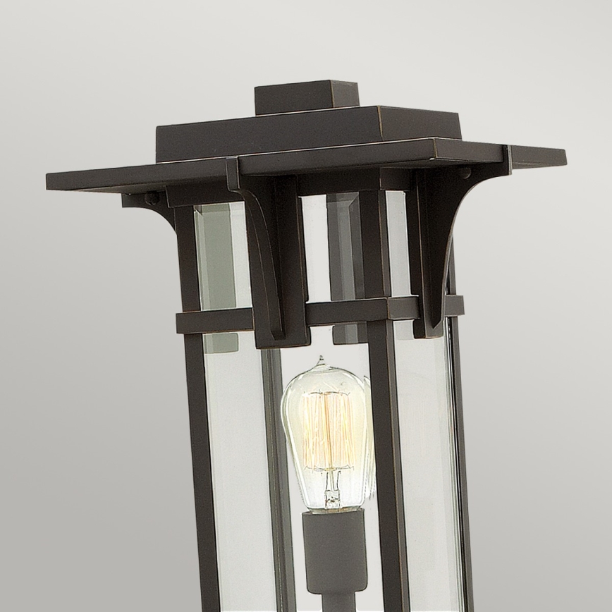 Hinkley - Außenlampe MANHATTAN 1xE27/100W/230V IP44 schwarz