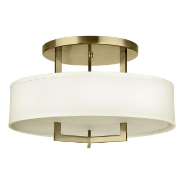 Hinkley - Deckenleuchte HAMPTON 3xE27/60W/230V Ø 50,8 cm goldfarben