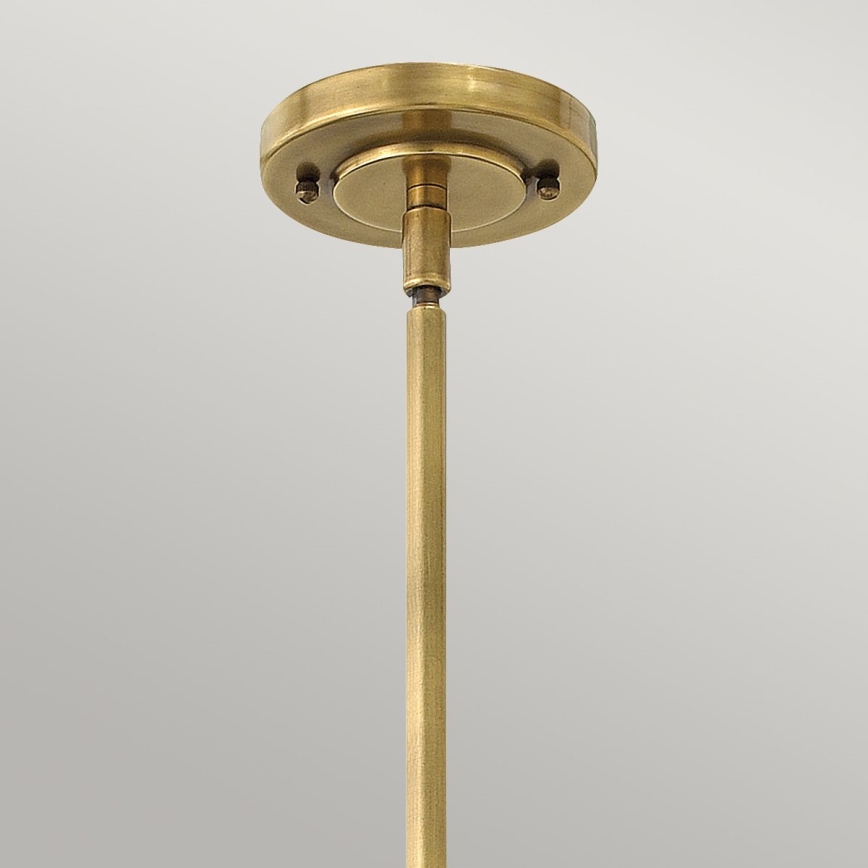 Hinkley - Deckenleuchte an Stange AMELIA 1xE27/60W/230V Messing