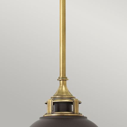 Hinkley - Deckenleuchte an Stange AMELIA 1xE27/60W/230V Messing