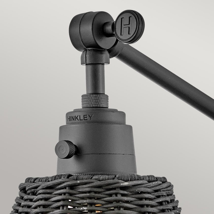 Hinkley - Wandspot ARTI 1xE27/60W/230V schwarz