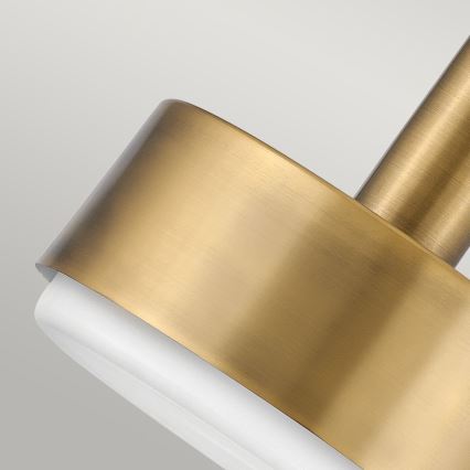 Hinkley - Deckenleuchte an Stange CEDRIC 2xE27/60W/230V d 33 cm Messing