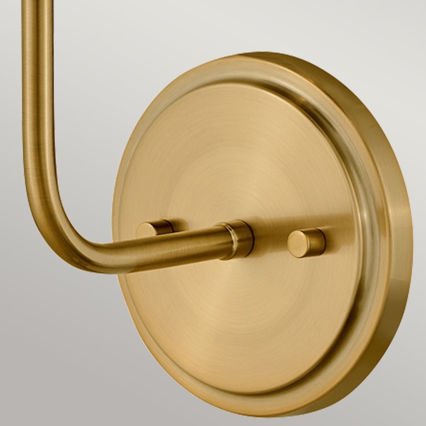 Hinkley - Wandleuchte CLARKE 1xE27/40W/230V Messing/schwarz