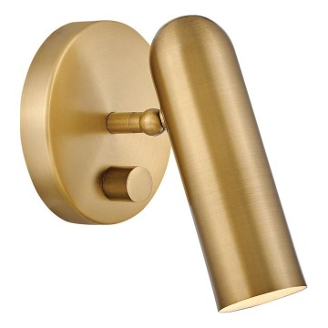 Hinkley HK-DAX1-HB - Dimmbare LED-Wandleuchte DAX LED/9W/230V 3000K goldfarben