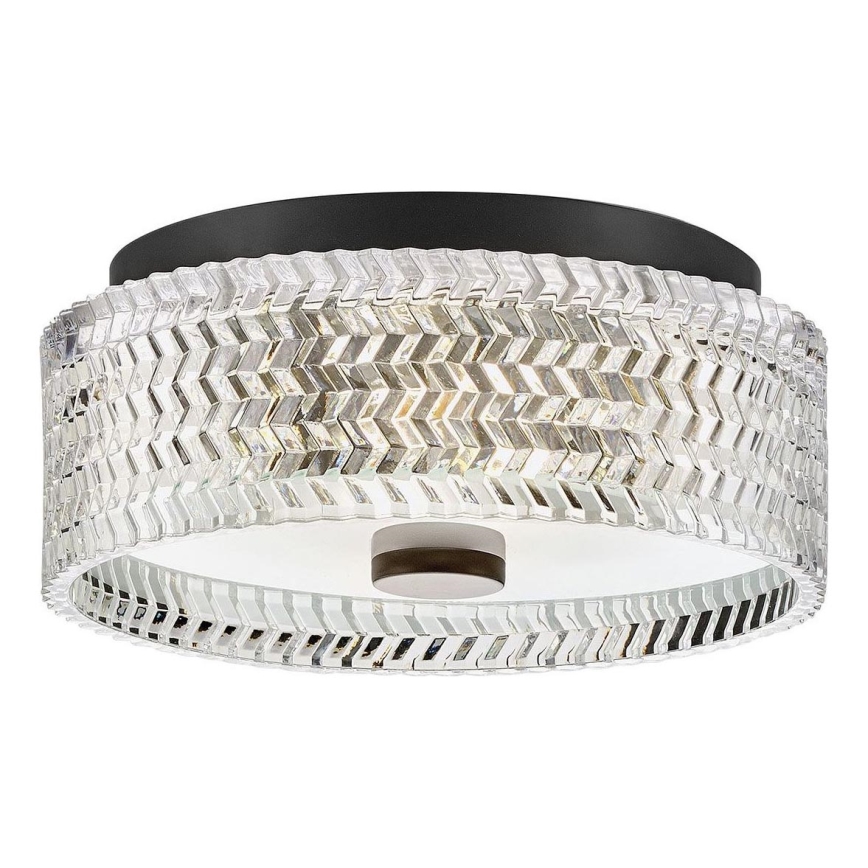 Hinkley - Deckenleuchte ELLE 2xE27/60W/230V d 30,5 cm schwarz