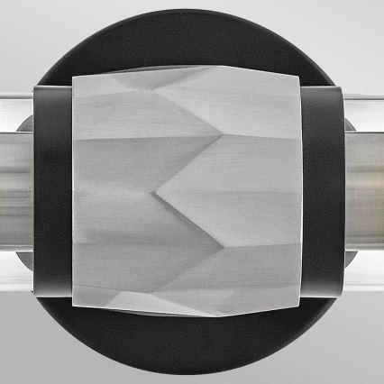 Hinkley - Bad-Wandleuchte ELLISON 2xE27/40W/230V IP44 schwarz