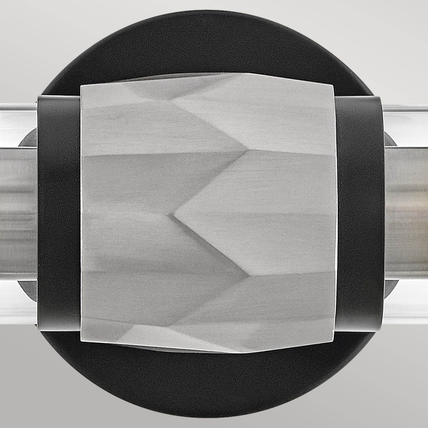 Hinkley - Bad-Wandleuchte ELLISON 2xE27/40W/230V IP44 schwarz