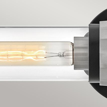 Hinkley - Bad-Wandleuchte ELLISON 2xE27/40W/230V IP44 schwarz