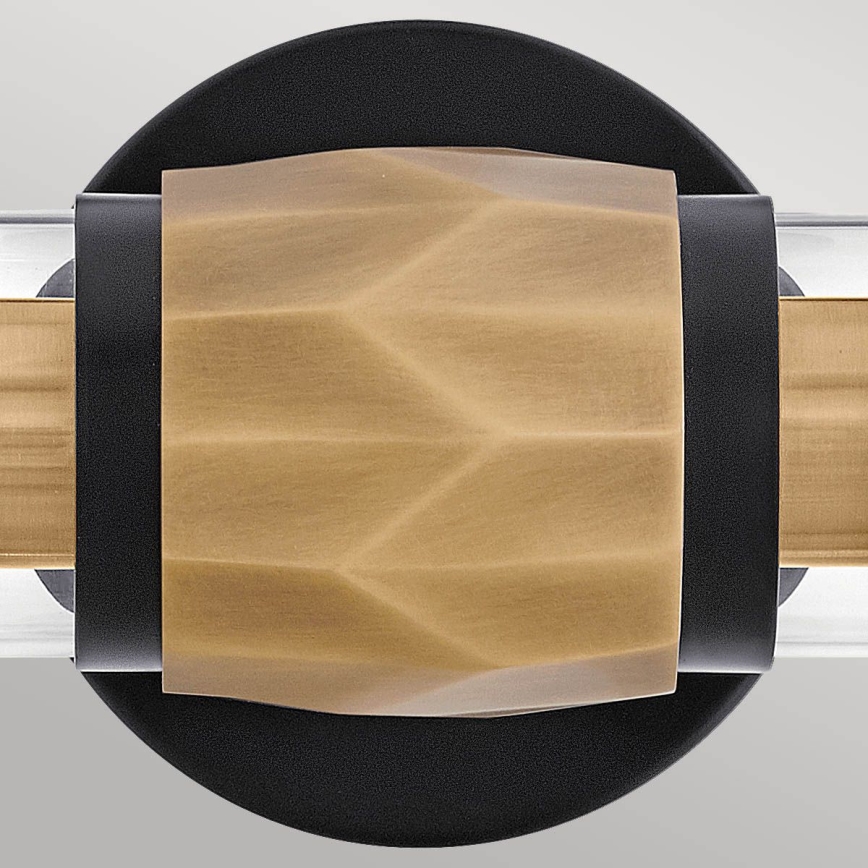 Hinkley - Badezimmer-Wandleuchte ELLISON 2xE27/40W/230V IP44 golden