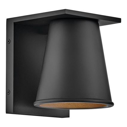 Hinkley - LED-Outdoor-Wandleuchte HANS 1xGU10/8W/230V IP44 schwarz