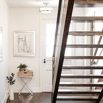 Hinkley - Aufputz-Kronleuchter HARPER 3xE27/60W/230V Ø 45,6 cm glänzender Chrom