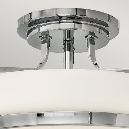 Hinkley - Aufputz-Kronleuchter HARPER 3xE27/60W/230V Ø 45,6 cm glänzender Chrom