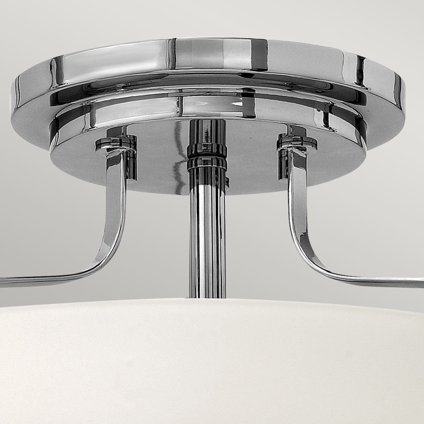 Hinkley - Aufputz-Deckenleuchte HARPER 3xE27/60W/230V polierter Chrom