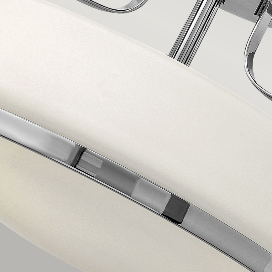 Hinkley - Aufgesetzte Deckenleuchte HARPER 3xE27/60W/230V Ø 36,6 cm glänzender Chrom