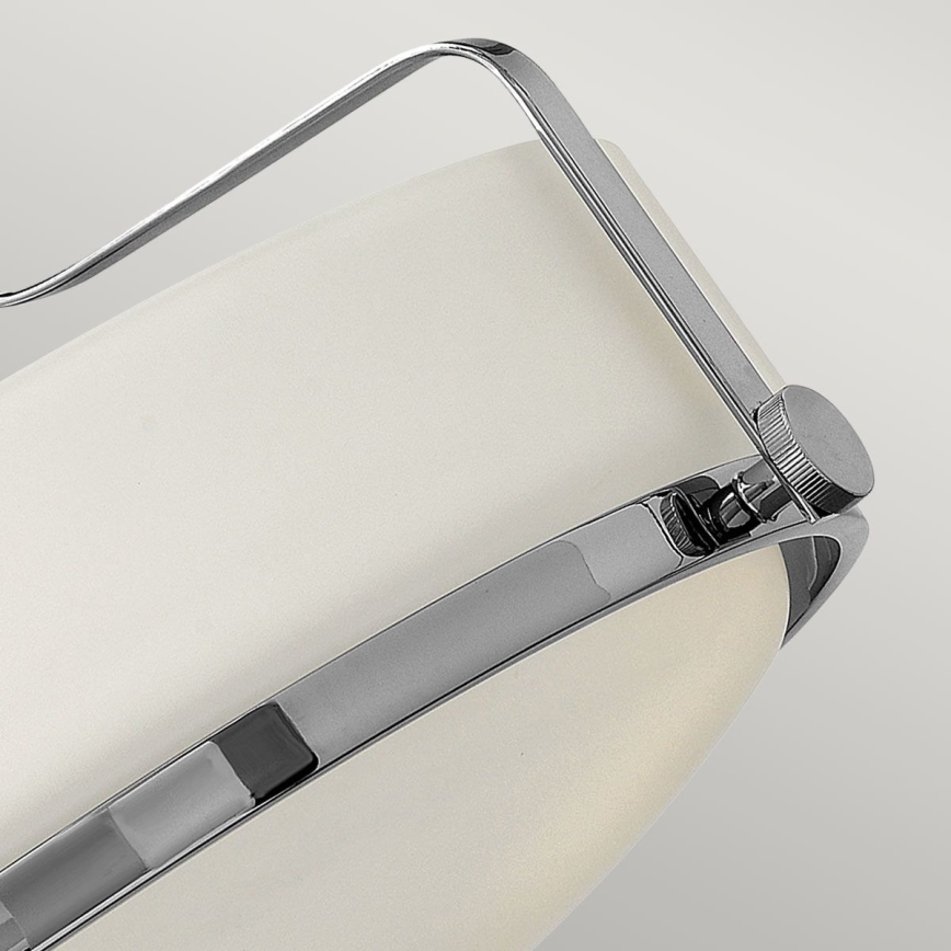 Hinkley - Aufgesetzte Deckenleuchte HARPER 3xE27/60W/230V Ø 36,6 cm glänzender Chrom