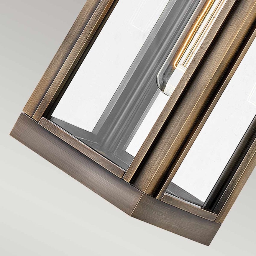 Hinkley - Außenwandleuchte HARBOR 1xE27/60W/230V IP44 bronzefarben