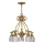 Hinkley - Kronleuchter an Kette PLANTATION 5xE27/60W/230V golden