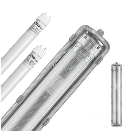 Hochleistungs-LED-Leuchtstofflampe T8 2xG13/9W/230V 4000K IP65 67,5 cm