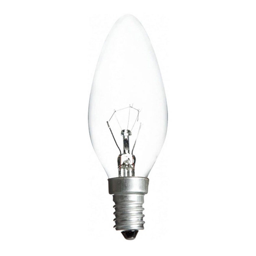 Hochleistungsglühlampe C35 E14/60W/230V 2700K