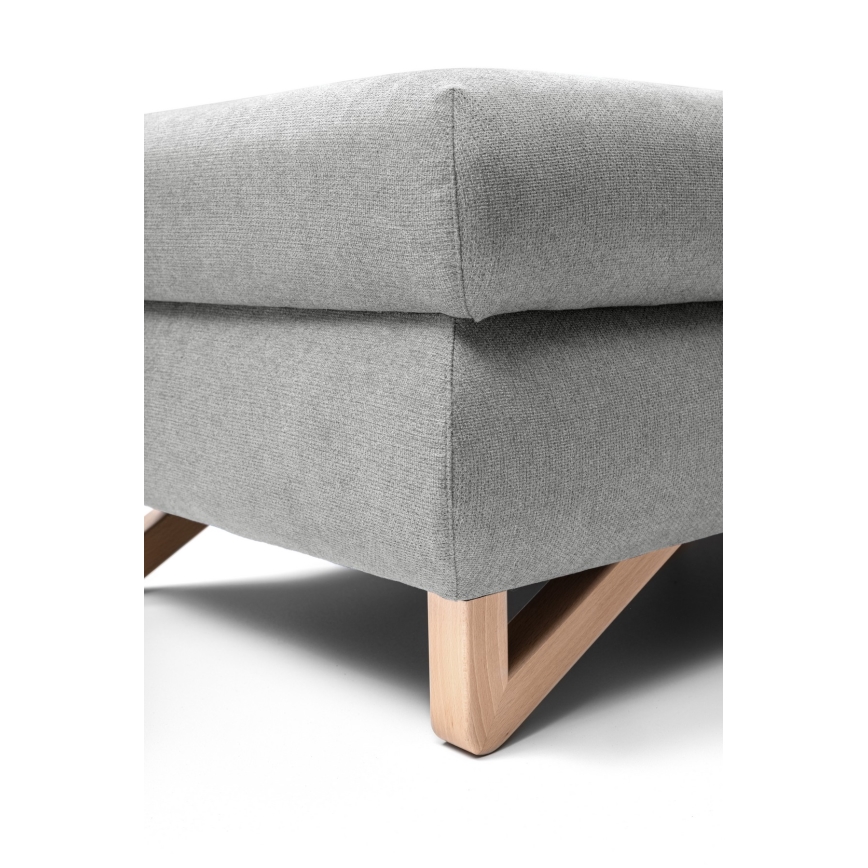 Hocker AVESTA 63x95 cm grau