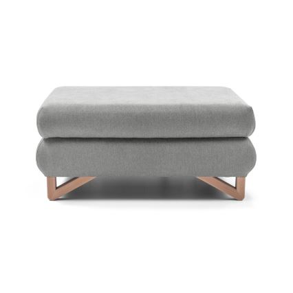 Hocker AVESTA 63x95 cm grau