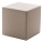Hocker CUBI 40x40 cm beige
