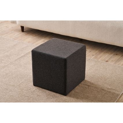 Hocker CUBI 40x40 cm dunkelbraun