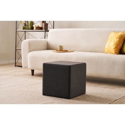 Hocker CUBI 40x40 cm dunkelbraun