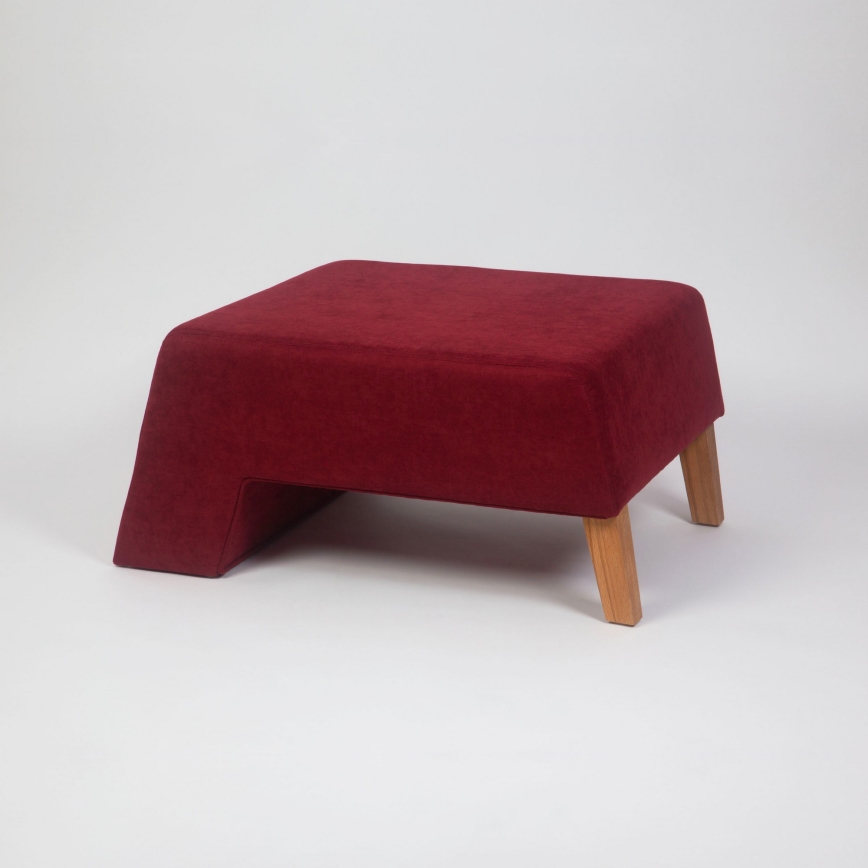 Hocker KATE 40x84 cm rot